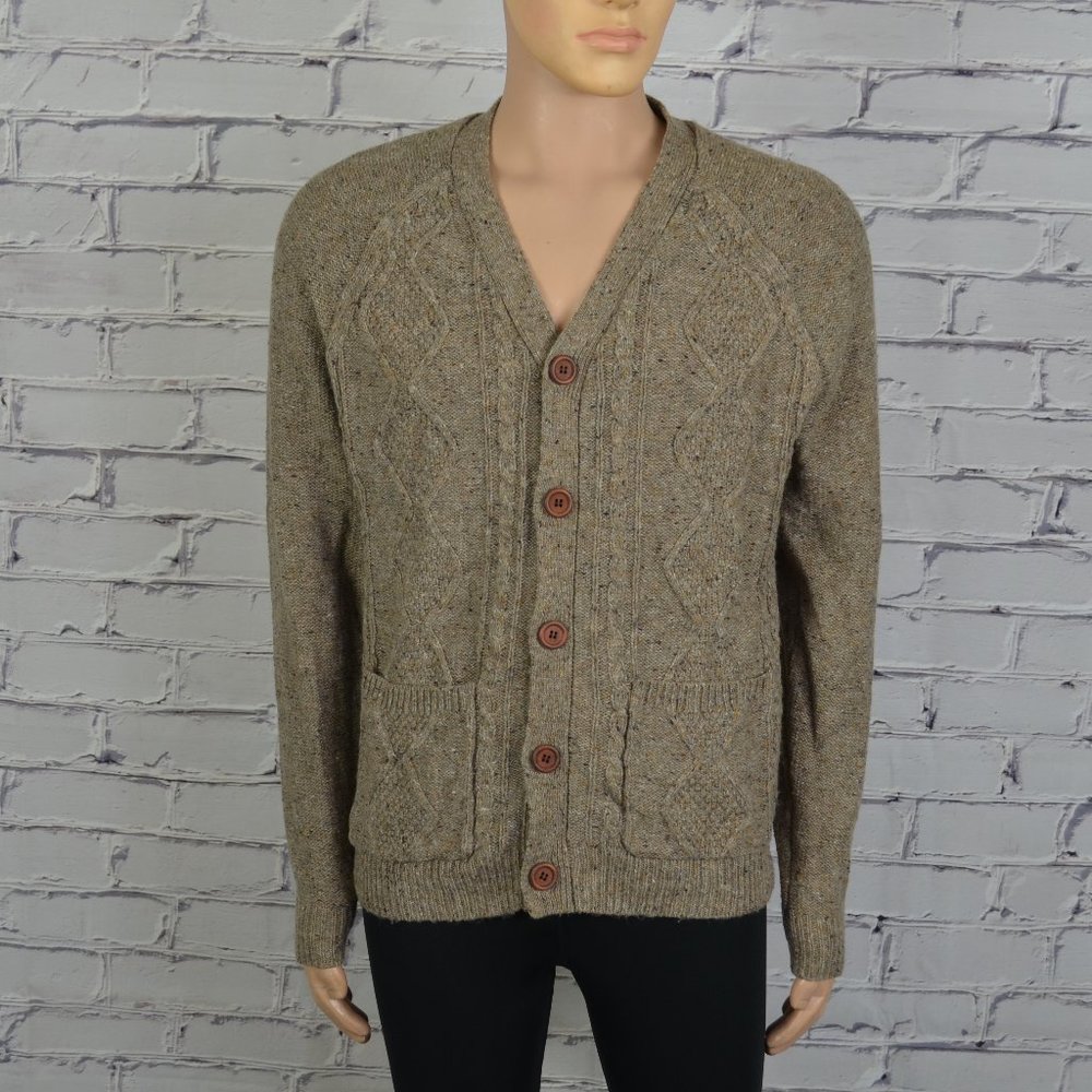 Mens Topman Cardigan Sweater size medium